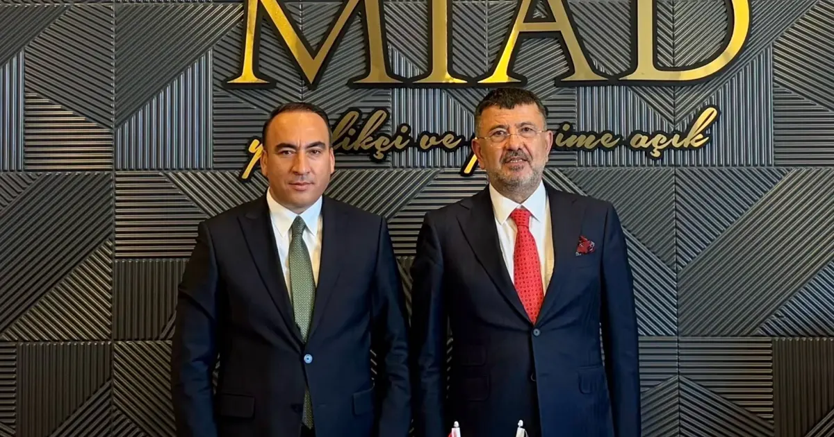 Milletvekili Ağbaba MİAD'ı ziyaret etti
