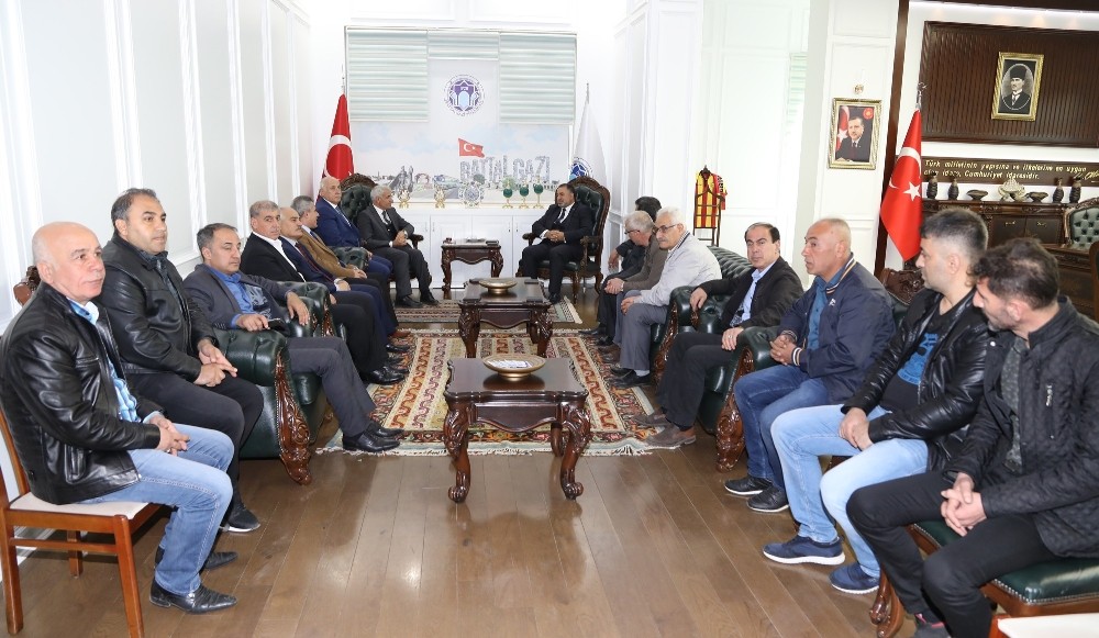Türk-İş’ten Başkan Güder’e ziyaret
