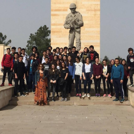  İntegral Özel Öğretim Kurs Merkezi öğrencileri Çanakkale Şehitlerini Andı