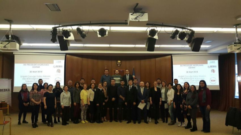 'AB Proje Eğitimi' başarı ile tamamlandı