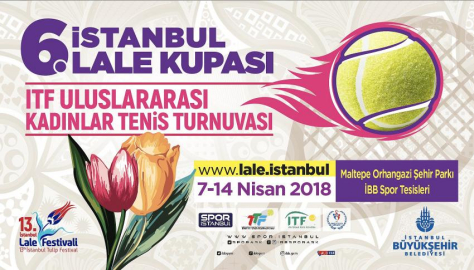 İstanbul'da uluslararası Lale Kupası Tenis Turnuvası heyecanı