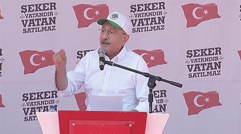 Çorum'da şeker mitingi