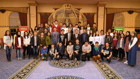 Başkan Polat geleceğin bilim adamlarını ağırladı