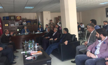 Başkan Keskin’den Başkan Taş’a ziyaret