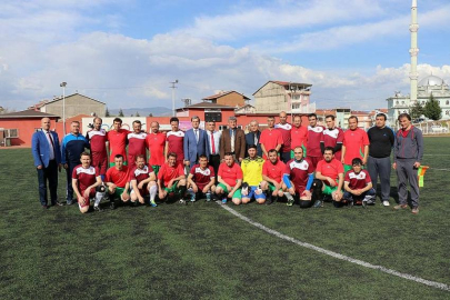 Simav’da olgunlar futbol turnuvası