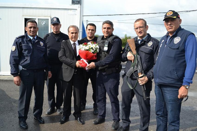 Bulut’tan görev başındaki polislere ziyaret