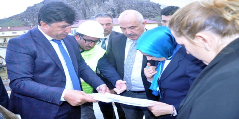Erzurum milletvekilleri Pasinler’de yatırımları inceledi