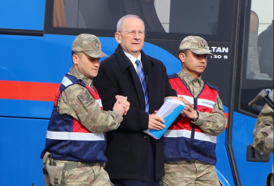 Malatya FETÖ ana davasının bir numaralı sanığı Adem Huduti savunma yapıyor