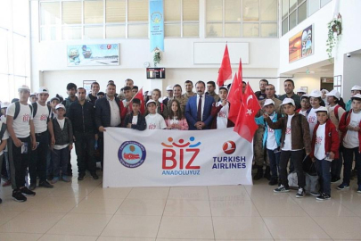 Vanlı 194 öğrenci İzmir’e uğurlandı