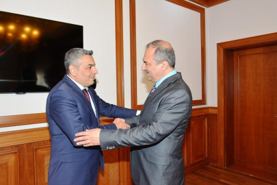 Başkan Sadıkoğlu Vali Kaban'ı ziyaret etti
