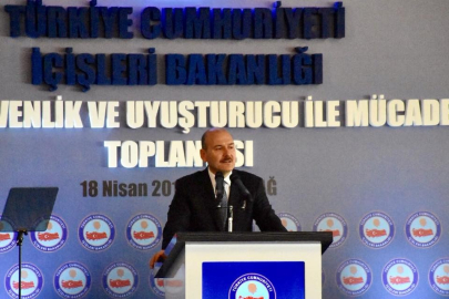Bakan Soylu: "Uyuşturucu satışı bir terörizmdir"