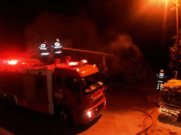 Kahramanmaraş’ta ahşap atölyesi kundaklandı