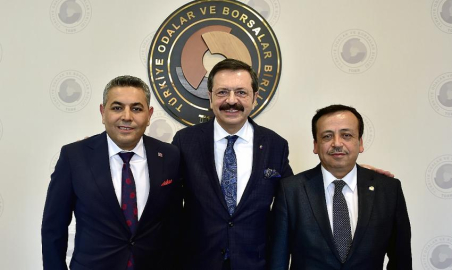 Malatya Ticaret ve Sanayi Odası’ndan Hisarcıklıoğlu’na ziyaret