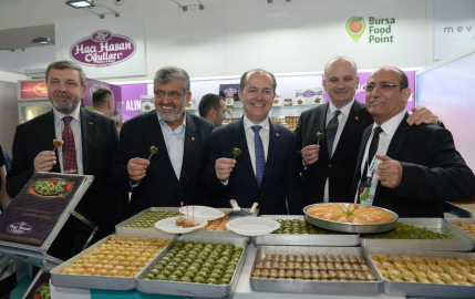 Yabancı iş adamlarının gıdada tercihi Bursa