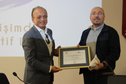 Levent Özçelik'ten, Anadolu Üniversitesi'nde spor söyleşisi