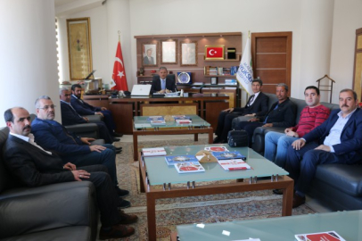 MESOB Başkan adayı Cavlak’tan Başkan Çakır’a ziyaret 