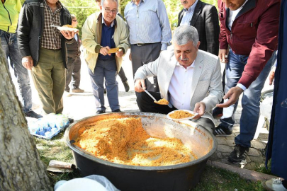 Malatya’da Pötürcek Pilavı şenliği düzenlendi 