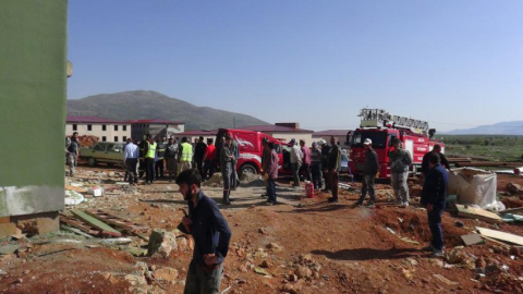 Cezaevinde korkutan yangın