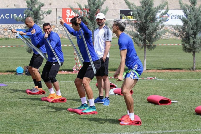 Evkur Yeni Malatyaspor, T. M. Akhisarspor maçının taktiğini çalıştı