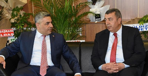 İki başkan bir araya geldi gündem ekonomi...