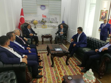 Milletvekili Aday Adayı Unat’tan Gürkan’a ziyaret