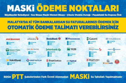 MASKİ’den fatura ödeme kolaylığı
