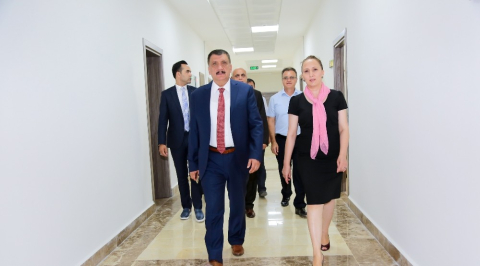 Gürkan’dan Eksilmez’e ziyaret
