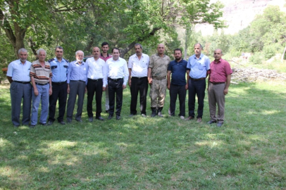 Kaymakam Zengince mahalle gezilerine devam ediyor
