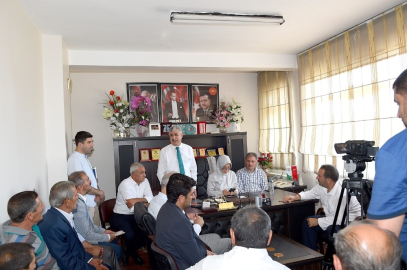 Başkan Polat ilçe ziyaretlerini sürdürüyor
