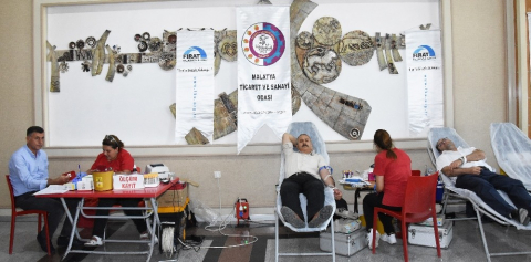 Malatya TSO’da kan bağışı kampanyası
