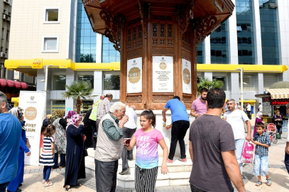 Çeşmeden Cuma günleri şerbet akacak
