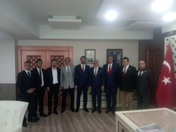 Milli Beka Hareketi’nden Emniyet Müdürü Ural’a ziyaret
