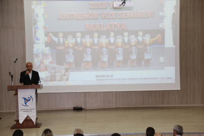 2018 yılı antrenör vize semineri ikinci etabı yapıldı
