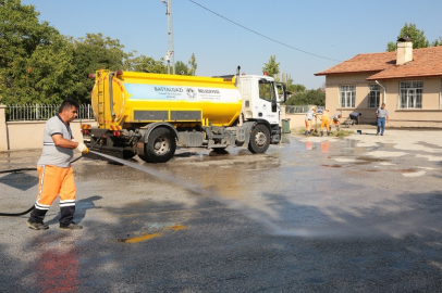 Okulların bahçesi yeni eğitim öğretim yılına hazır
