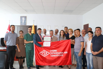 Diş Hekimliği Fakültesine TSE belgesi
