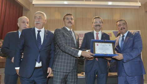 Hisarcıklıoğlu’na Malatyalılardan hemşehrilik beratı
