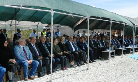 Doğanşehir’de kız yurdunun temeli atıldı
