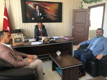 MHP’den ilçe milli eğitim müdürlüklerine ziyaret
