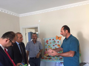 Başkanlardan Rehabilitasyon Merkezi ziyareti
