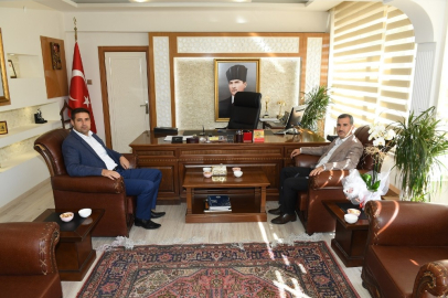 Başkan Çınar’dan yeni Kaymakam Gülenç’e ‘Hayırlı Olsun’ ziyareti
