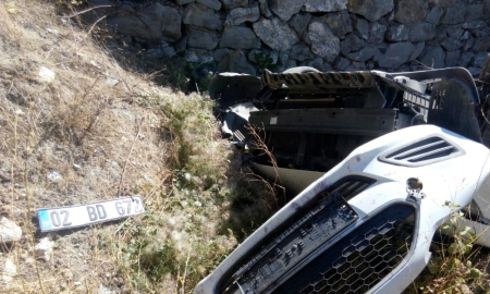 Malatya-Çelikhan yolunda kaza: 1 yaralı
