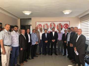 MHP’de 5 ilçeye yeni başkan atandı
