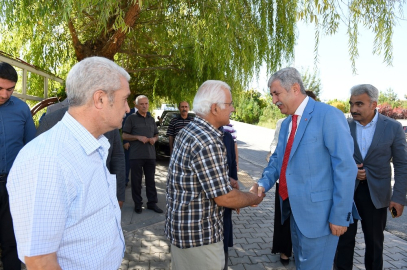 Başkan Polat, vatandaşlar bir araya deldi
