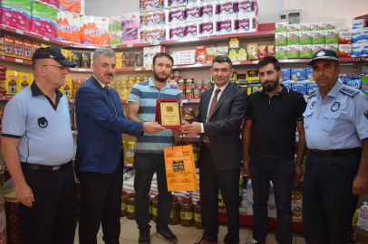 Vatandaşın hakkını gözeten esnaf ödüllendirildi
