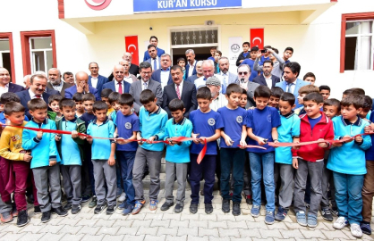 Battalgazi Necati Gök Erkek Yatılı Erkek Kur’an Kursu hizmete açıldı
