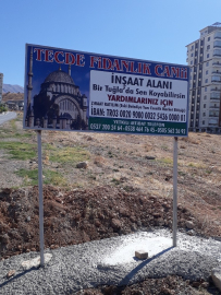 Muhtar Yiğit’ten cami yapımı için hayırseverlere çağrı
