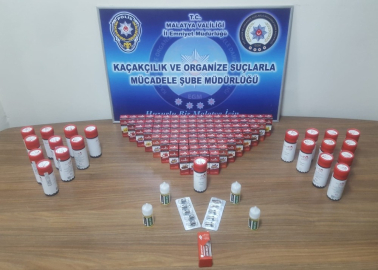 Malatya’da kaçak sigara ve içki operasyonu
