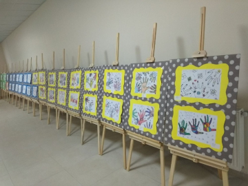 ‘Okulumda ilk el izim’ sergisi açıldı
