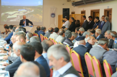 Gürkan muhtarlarla biraraya geldi
