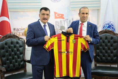 Yeni Malatyaspor Başkanı Gevrek’ten Gürkan’a ziyaret
